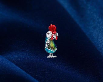 Heihei Sterling Silver Charm for Bracelet, Women Jewelry