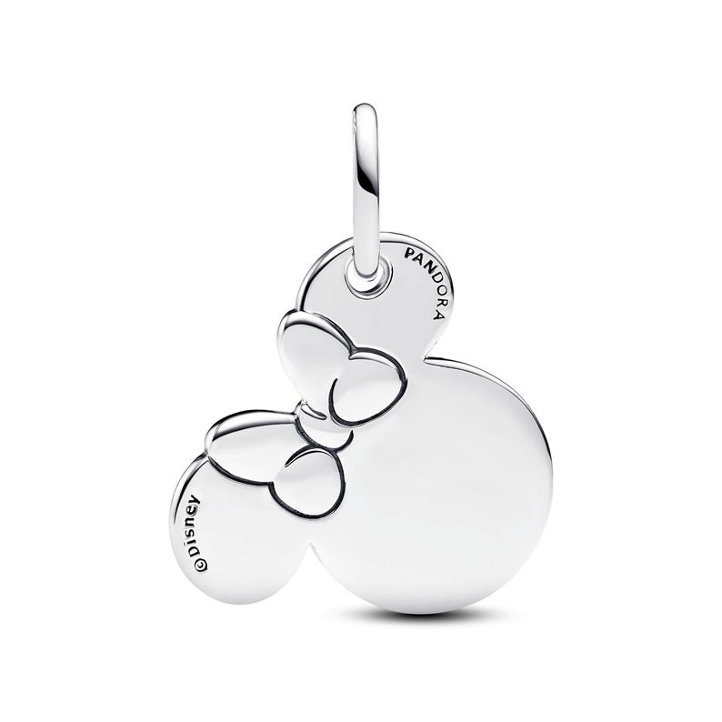 Disney Minnie Mouse Engravable Dangle Charm , Charm for Bracelet or Necklace Silver, Necklace Pendant, Jewelry for women, Gift for Her