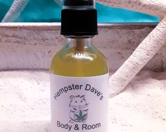 Censored on the Beach Body/Room mist spray -2 oz glass bottle