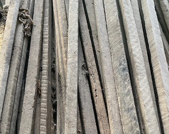 Reclaimed Kentucky Tobacco Sticks Bundle | Rustic Farmhouse Barn Wood Decor (10 Sticks)