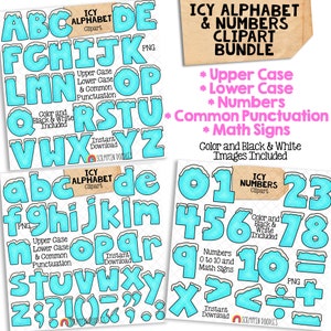 Large Alphabet Numbers and Letters Stickers Perfect for Businesses, Walls,  Painted Surfaces, Foam Boards, Poster Boards and School Projects! (Black