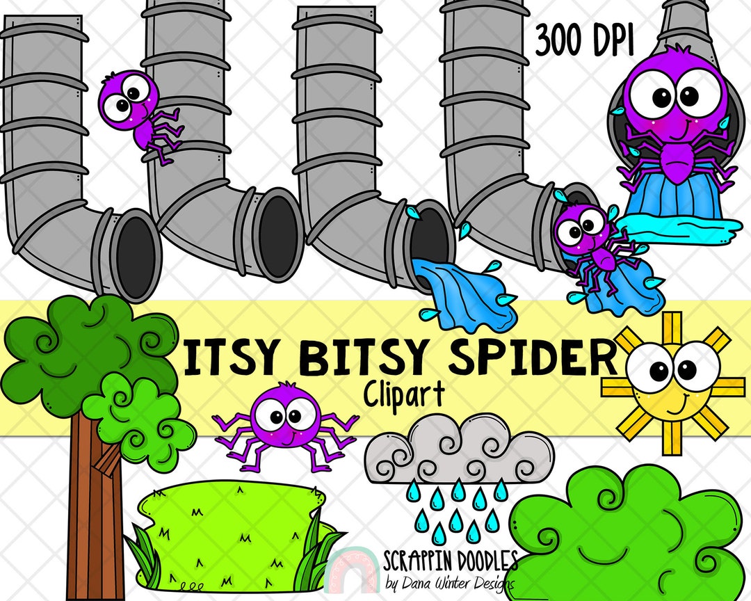 Learning Video: The Itsy Bitsy Spider, Song - Kids Academy