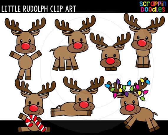 Little Reindeer Clips Little Reindeer Clips