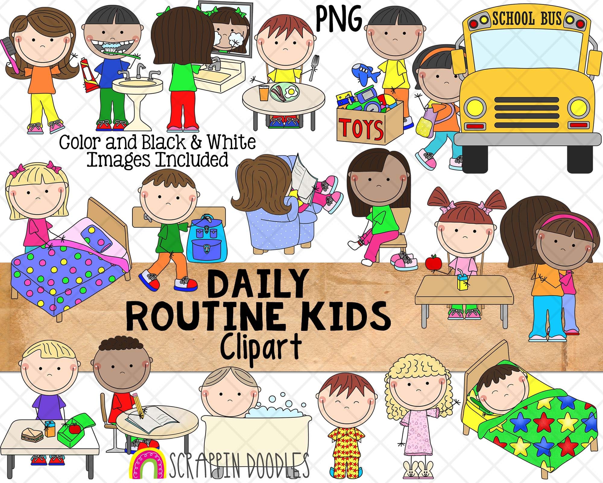 Free Clip Art Children Chores
