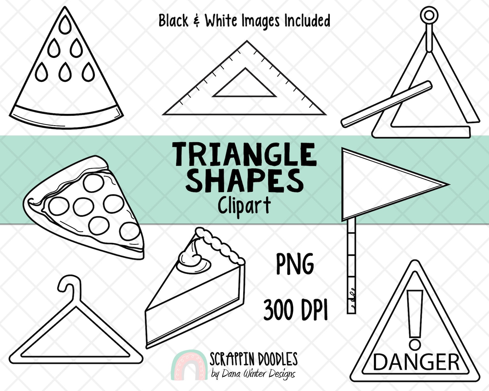 Clip Art de formas - ClipArt de formas triangulares da vida real ...