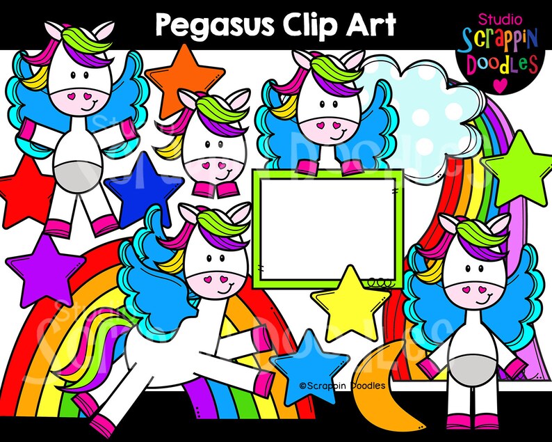 Pegasus Clip Art