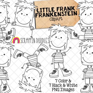 Frankenstein Clip Art - Halloween Graphics - Commercial Use PNG Images ...