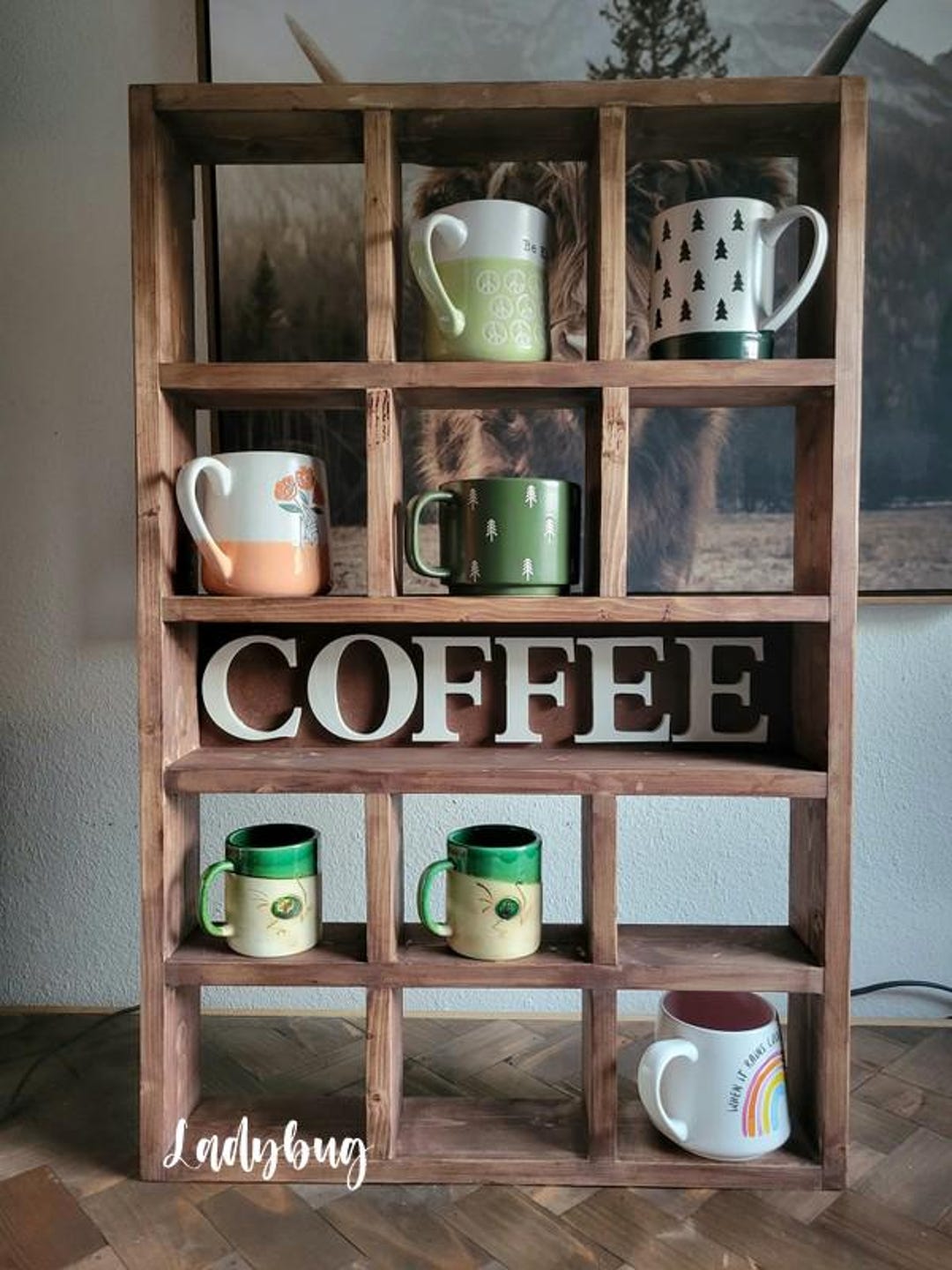 Wall Mounted Coffee/tea/mate Mugs Coffee Cup Tea