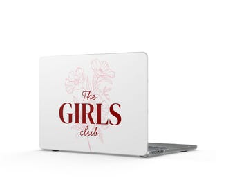 The Girls Club Laptop Sleeve | Floral Girly Laptop Case | Feminine Computer Sleeve | Williams Tree Press