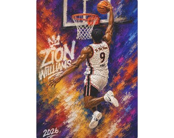 Zion Williams 2026 Basketball Collectible Card | Signing Day Edition | Williams Tree Athletics