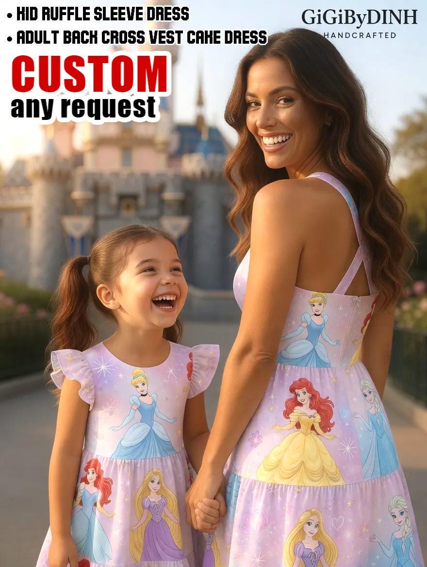 open lace back dress Mia Belle Girls Princess Inspired Dress