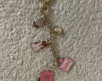Custom Charm Keychain: Personalized Gift