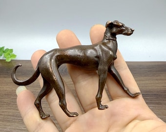 Pure copper Retro  Zodiac Dog Ornament/home desktop decoration