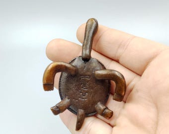 Pure copper vintage turtle figurine/home desktop decoration