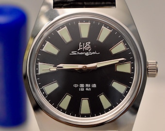 Shanghai 7120 Automatic Mens Vintage Watch - 36mm