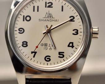 Shanghai 7120 Automatic Mens Vintage Watch - 36mm
