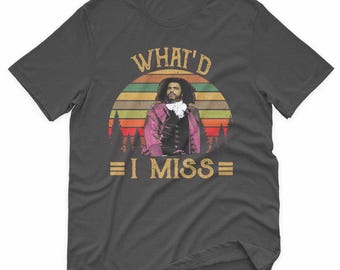Daveed Diggs Hamilton Broadway T-Shirt, What Did I Miss, Vintage Movie Shirt