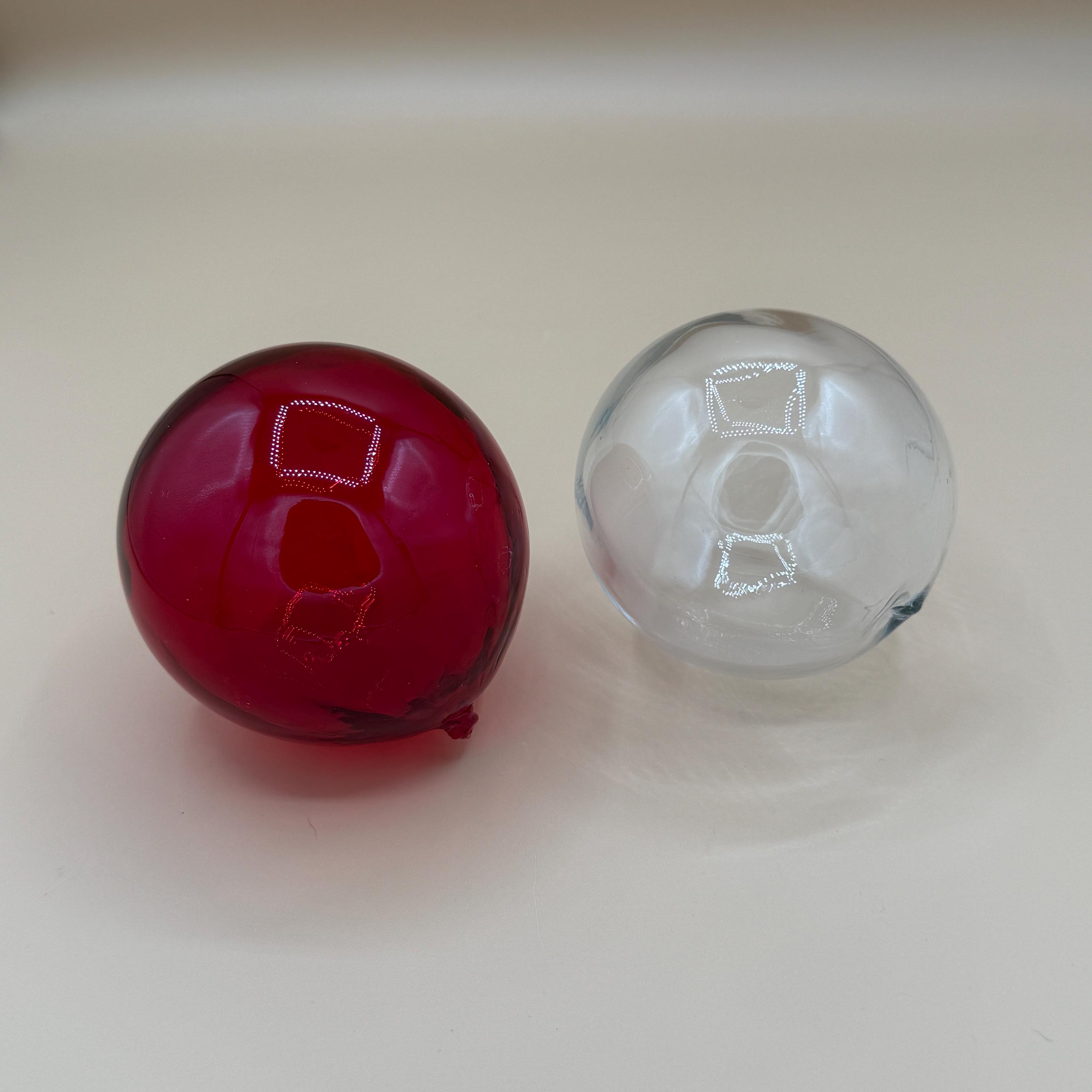 Blenko Glass Orbs - Etsy