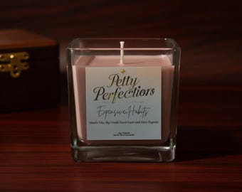 Sândalo e Tabaco | Vela de Cera de Soja | Aroma Dark Academia | Amadeirado, Quente, Defumado | Decoração Masculina para Casa | Feita à Mão
