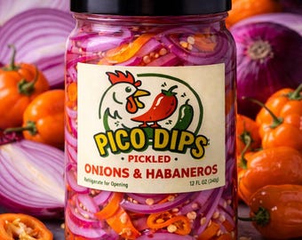 Red Onions with Habanero