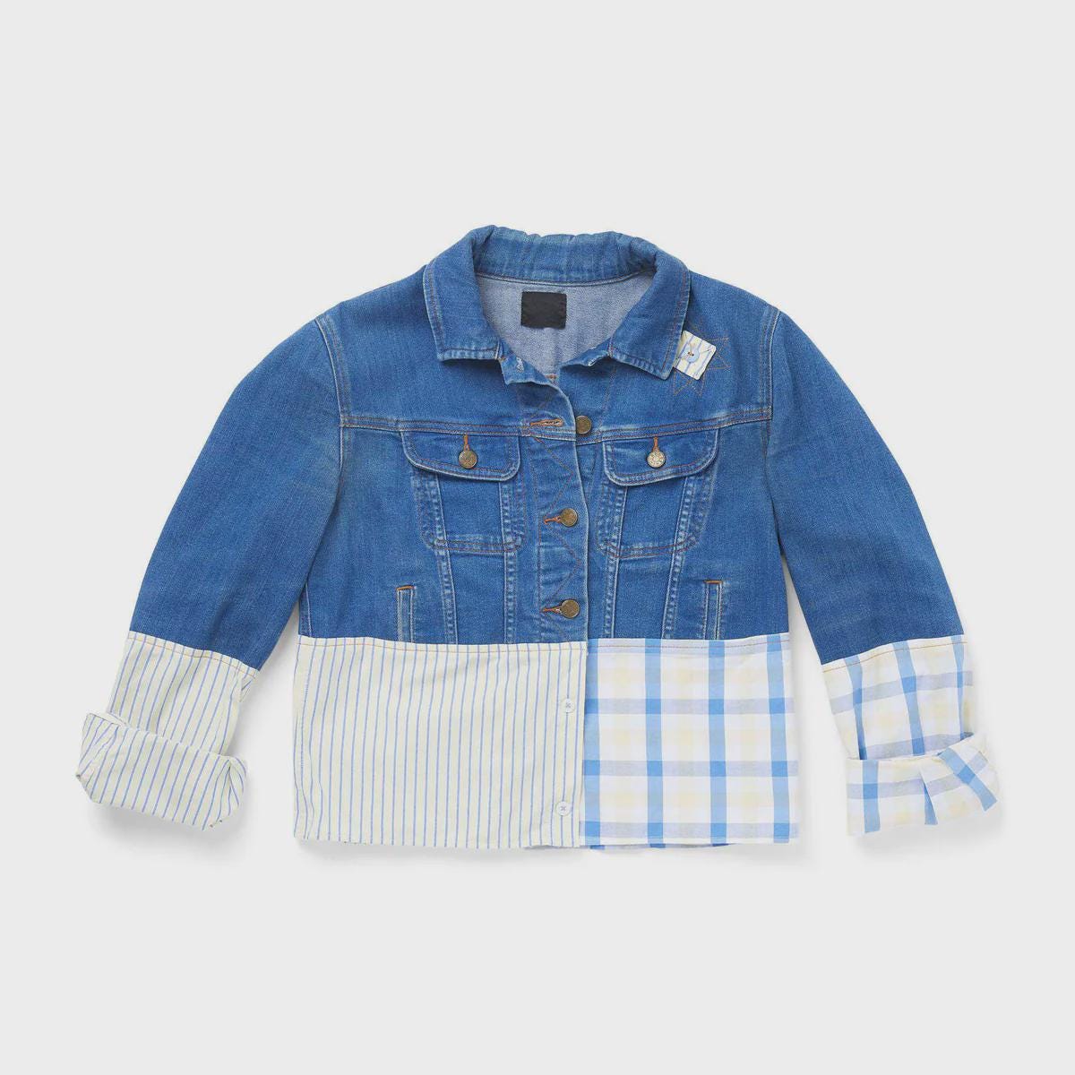 Thrifted Denim Jacket - Etsy display picture 1