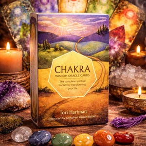 Chakra Wisdom Oracle Cards - 49 Card Deck for Intuition