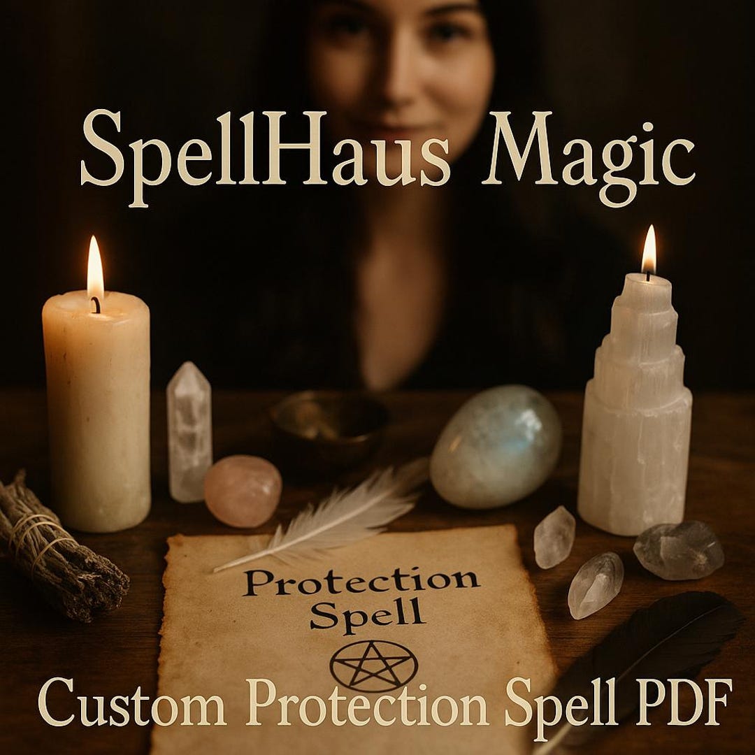 Protective Spell Protection Ritual Spell | Printable - Etsy