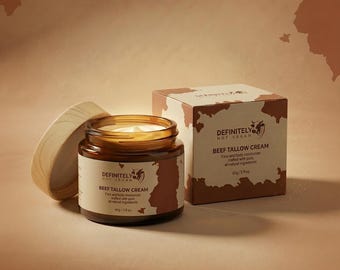 Beef Tallow Cream – Grass Fed Whipped Face & Body Moisturizer