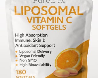 Liposomal Vitamin C Softgels – High Absorption Immune, Skin & Antioxidant Support