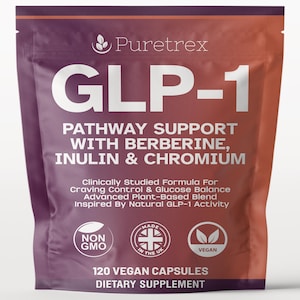 GLP 1 Pathway Support – Berberine Inulin Chromium for Craving & Glucose Control