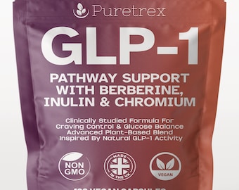 Apoyo a la vía GLP 1: berberina, inulina y cromo para el control de la glucosa y los antojos