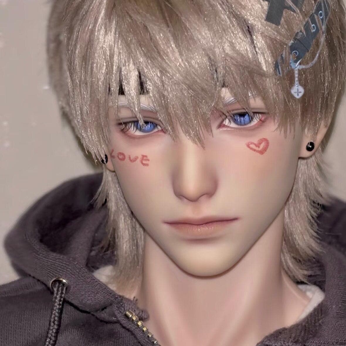 1/3スケールドール用、男性BJDヘッド（目サイズ14～16mm） - Etsy 日本