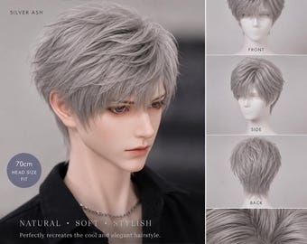 1/3 Scale BJD Wig｜Soft Anime Boyfriend Style Wig for SD17 / Uncle Doll
