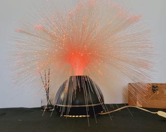 Vintage Psychedelic Lamp | 1970s Italian World Cup Design