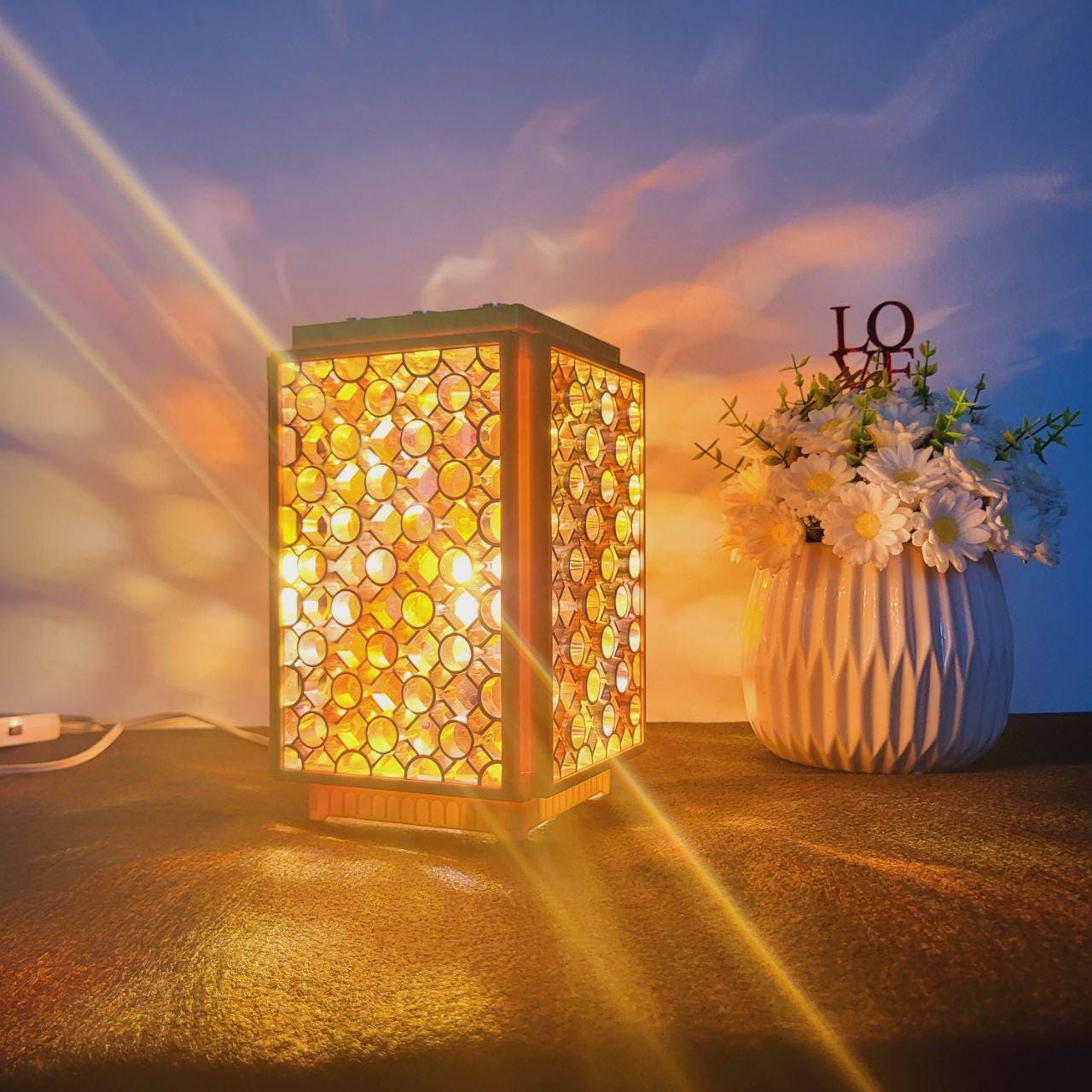 Fiber optic lamp vintage - Etsy 日本