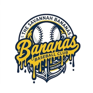 Savannah bananas baseball - Etsy 日本