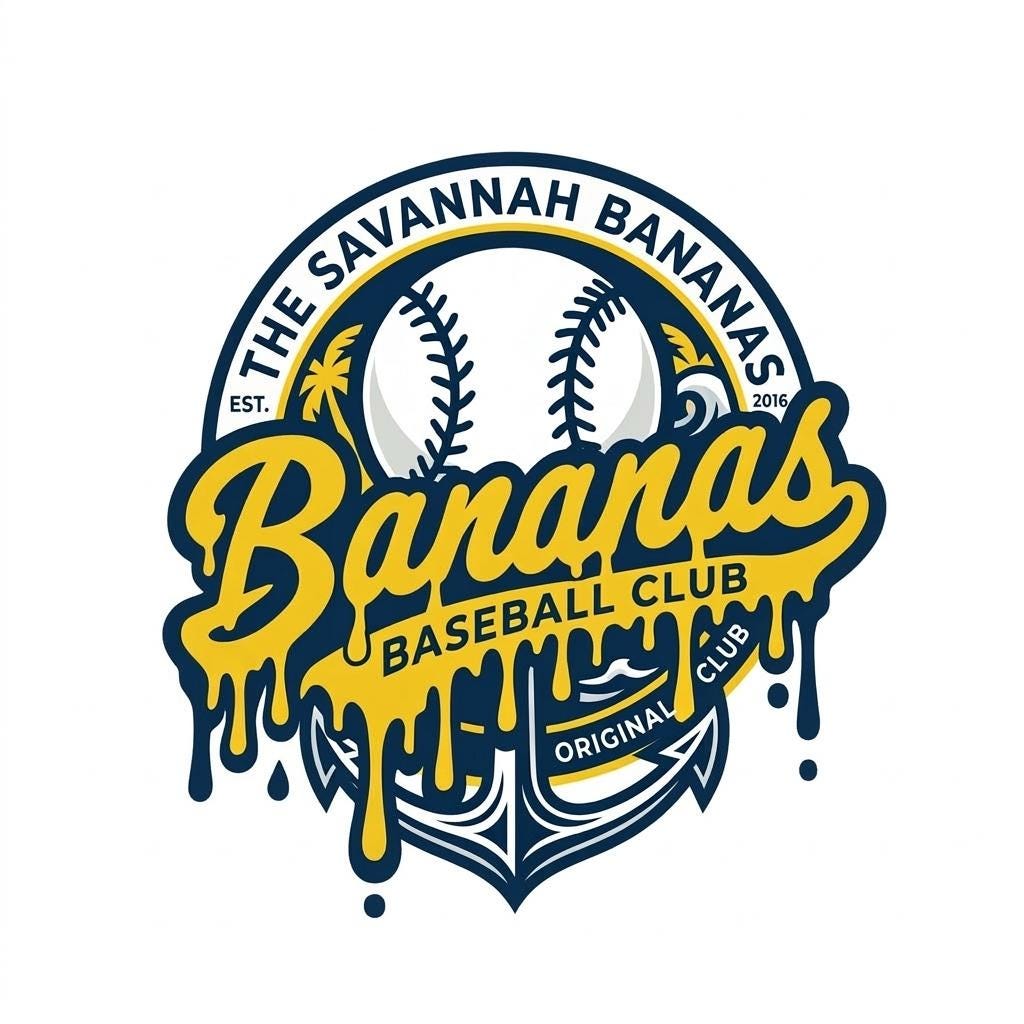 Savannah bananas baseball - Etsy 日本