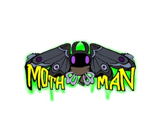 BDODDITIES™ - MothMan Cryptid Sticker