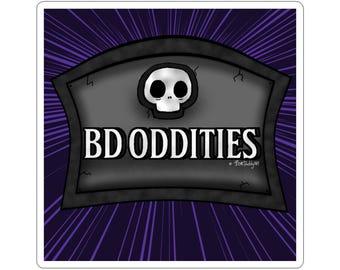 BDODDITIES™ Logo Sticker