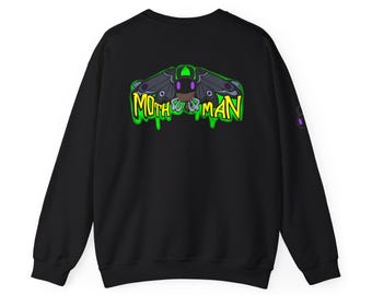 BDODDITIES™ - Mothman Cryptid, Sweatshirt