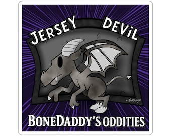 Jersey Devil Cryptid Sticker -  BDODDITIES™