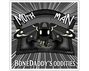 Mothman Cryptid Sticker -  BDODDITIES™