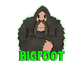 BDODDITIES™ - Bigfoot Cryptid Sticker