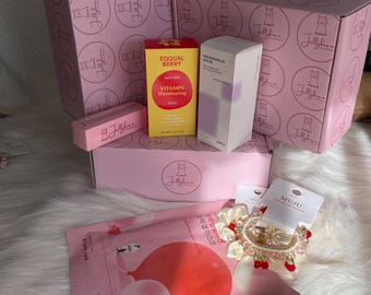 Cute Korean Beauty Pamper Gift Box | Lengbox K-beauty Selfcare
