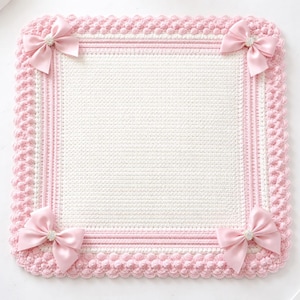 Baby Blanket Crochet Pattern PDF – 3D Shell Stitch, Digital Download, Baby Shower Gift