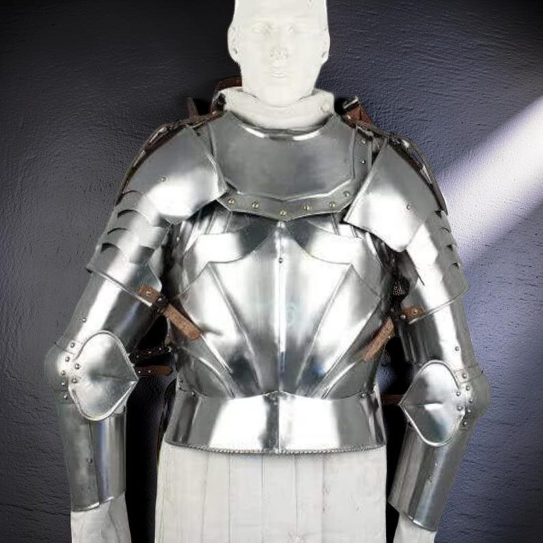 Medieval Knight Full Armor Suit - Handmade Steel Plate Armor for LARP ...