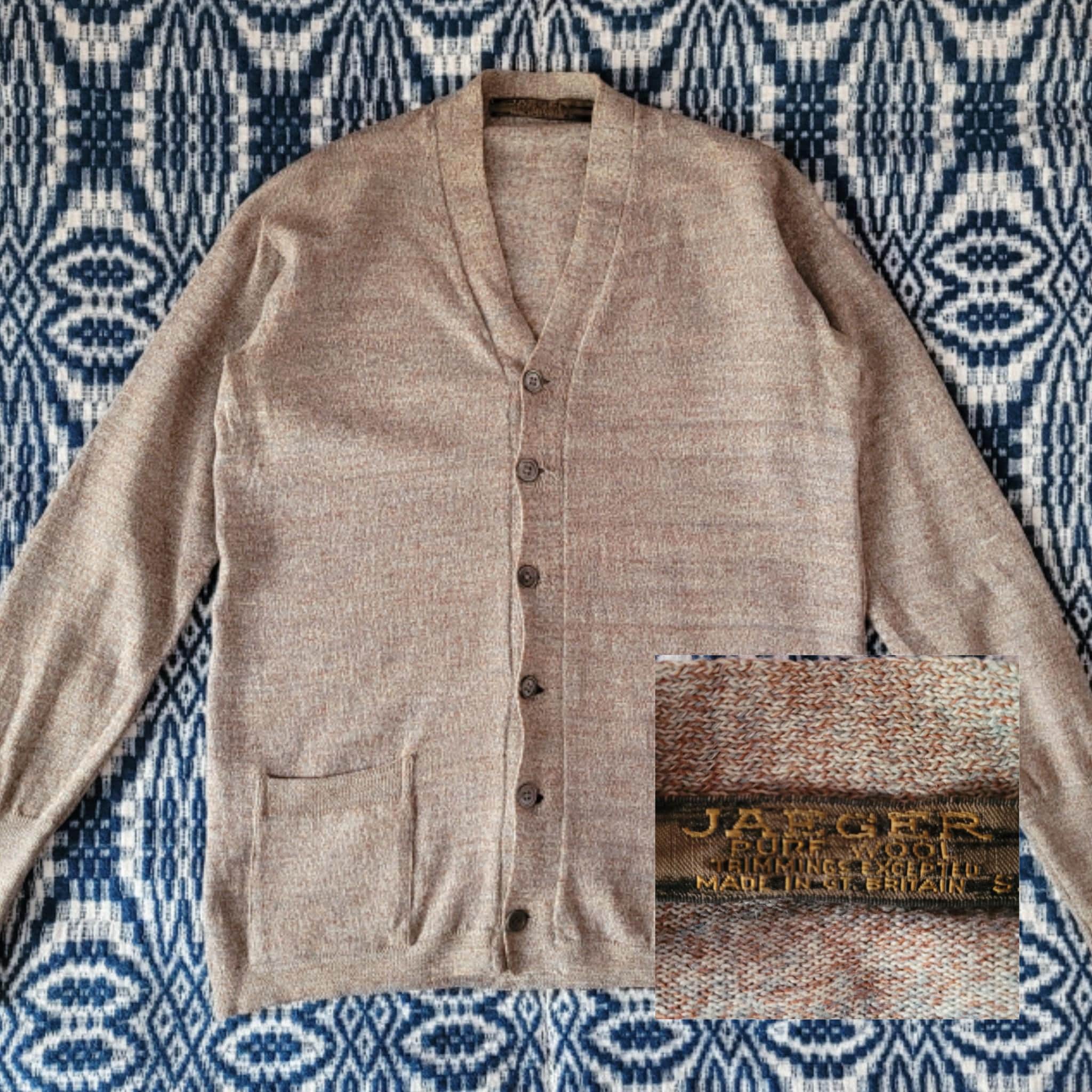Jaeger Wool Cardigan - Etsy