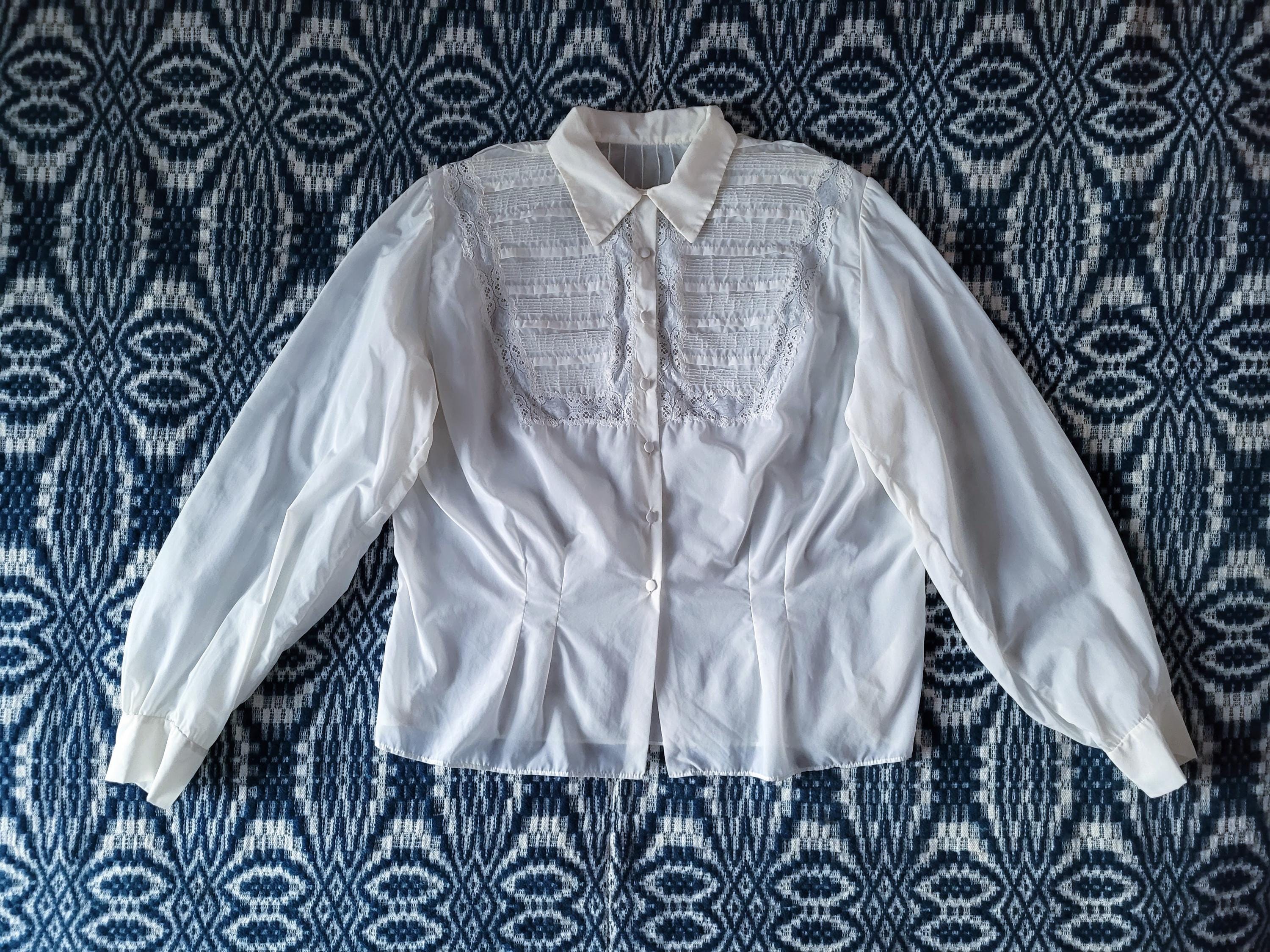 トップス lace collar hem shoulder pintuck SH lace collar hem shoulder pintuck SH