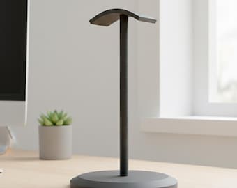 Koptelefoonstandaard – Kantoorartikelen – 3D-afdrukbaar – digitale download