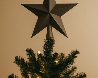 Kerstster-topping – decoratie voor de feestdagen – 3D-afdrukbaar – digitale download